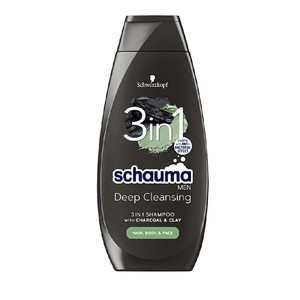 شامپو سر و صورت و بدن شوما Schauma مدل Deep Cleansing حجم 400 میل