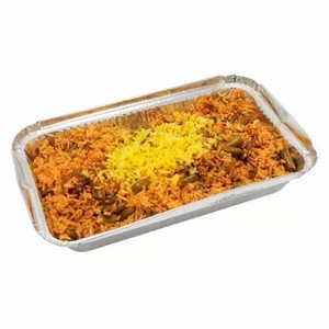 لوبیا پلو با گوشت چرخکرده