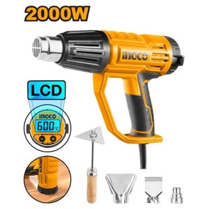 سشوار صنعتی دیجیتالی 3حالته 2000 وات اینکو مدل HG200058