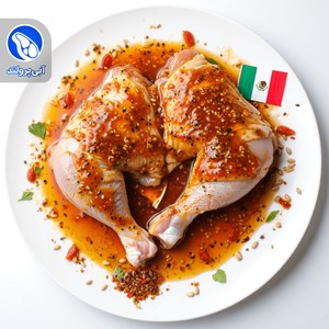 جوجه کبابی ران با استخوان چیلی مکزیکی