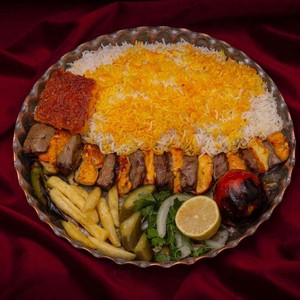 چلو کباب بختیاری