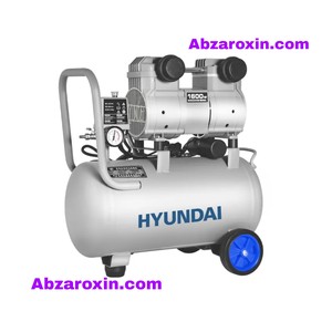 کمپرسور باد 50 لیتری سایلنت هیوندای مدل HP-1050