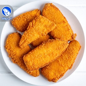 شنیسل سینه مرغ با پودر سوخاری