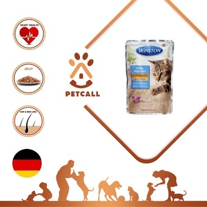 پوچ وینستون گربه طعم مرغ و جگر (Winston Poultry & Liver)