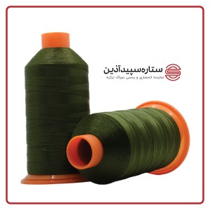نخ دوخت پلی دوراک ترکیه زیتونی کد 17719 سایز 3