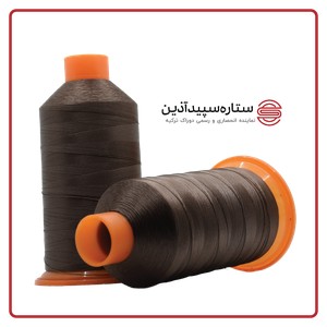 نخ دوخت پلی دوراک ترکیه قهوه‌ای کد 18280 سایز 3