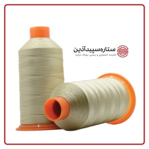 نخ دوخت پلی دوراک ترکیه کرم روشن کد 9296 سایز 3