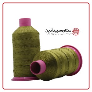 نخ دوخت پلی دوراک ترکیه زیتونی کد 7245 سایز 9