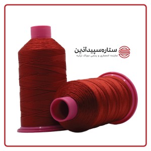 نخ دوخت پلی دوراک ترکیه قرمز کد 22635 سایز 9