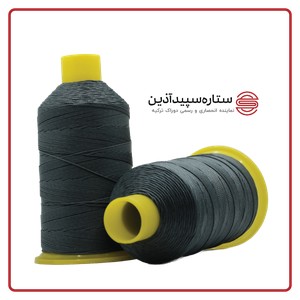 نخ دوخت پلی دوراک ترکیه طوسی سیر کد 77 سایز 12