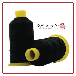 نخ دوخت پلی دوراک ترکیه مشکی کد 020 سایز 12