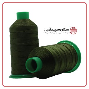 نخ دوخت پلی دوراک ترکیه زیتونی کد 17719 سایز 6