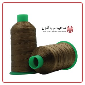 نخ دوخت پلی دوراک ترکیه شکلاتی کد 281 سایز 6