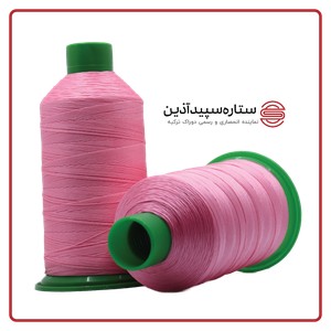 نخ دوخت پلی دوراک ترکیه صورتی کد 17686 سایز 6