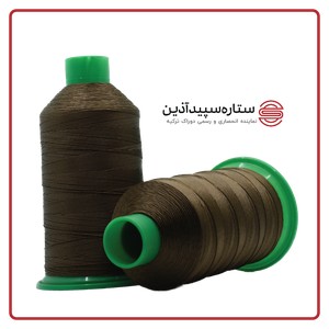 نخ دوخت پلی دوراک ترکیه قهوهای سیر کد 896 سایز 6