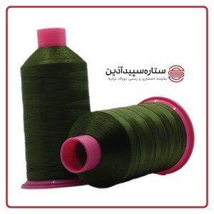 نخ دوخت پلی دوراک ترکیه زیتونی کد 17719 سایز 2