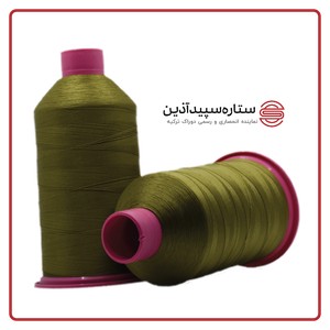 نخ دوخت پلی دوراک ترکیه زیتونی کد 7245 سایز 2