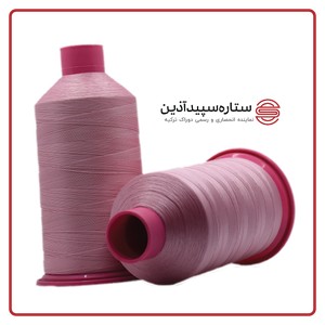 نخ دوخت پلی دوراک ترکیه صورتی چرک کد 10810 سایز 2