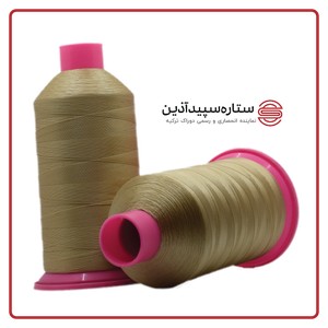 نخ دوخت پلی دوراک ترکیه کرم کارامل کد ۸۱۴ سایز ۲