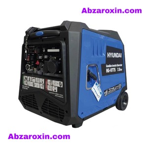 موتور برق اینورتری بنزینی 7.5 کیلو وات ریموت دار هیوندای مدل HG-9775