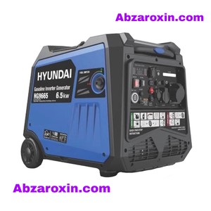موتور برق اینورتری بنزینی 6.5 کیلو وات ریموت دار هیوندای مدل HG-9665