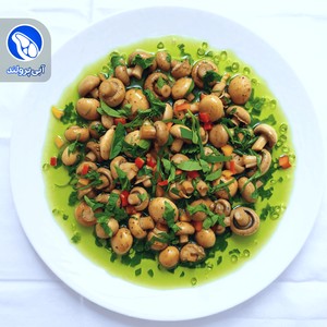 قارچ کبابی سبزیجات معطر