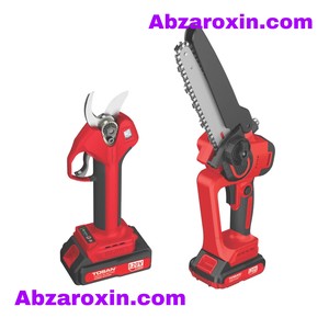 کیت قیچی و اره 20 سانتی متری شارژی 20 ولت براشلس توسن مدل 9599 به همراه کیف IMC