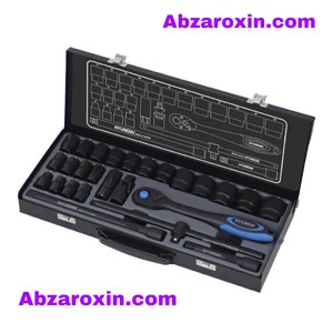جعبه بکس 1/2 اینچ 26 پارچه فشار قوی تایوانی هیوندای مدل HT-9126