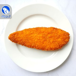 فیله ماهی قزل آلا با پودر سوخاری