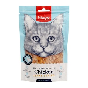 تشویقی گربه ونپی طعم مرغ-80 گرم