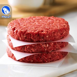همبرگر 99 درصد گوشت گوسفند سنگسر و شهمیرزاد
