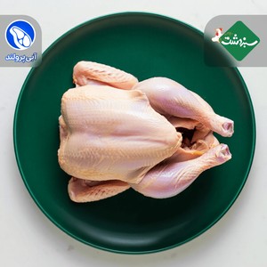 مرغ کامل سبز