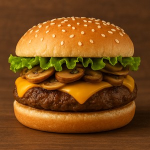 ماشروم برگر