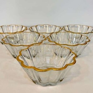 پیاله بلور مدل الینور لب طلا(کاوه)