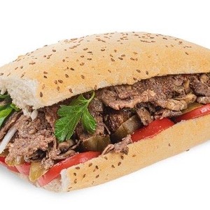 ساندویچ دونر گوشت و پنیر