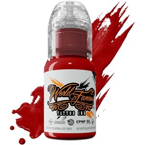 رنگ تتو ورد فیمس World Famous Big Apple Red Tattoo Ink
