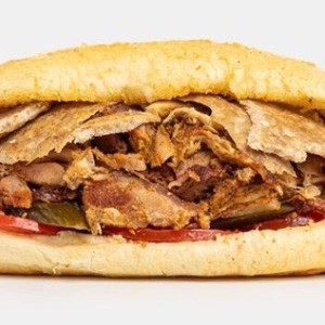 ساندویچ دونر مرغ و پنیر