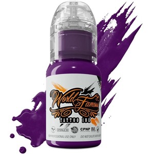 رنگ تتو ورد فیمس World Famous Purple Kush Tattoo Ink