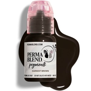 رنگ تتو پرما بلند Perma Blend Pigments Darkest Brown