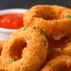 پیاز سوخاری ۴ تکه و سیب