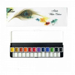 آبرنگ آقامیری ۱۲ رنگ