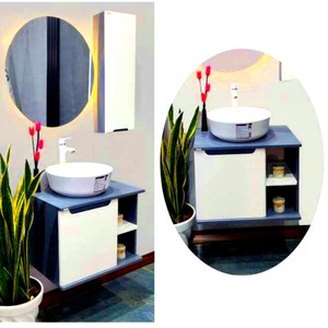 برند اکونومی رابوکا -فول ست روشویی مدل دینا + آینه LED