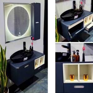 برند اکونومی رابوکا -فول ست روشویی مدل کاسپین + آینه LED