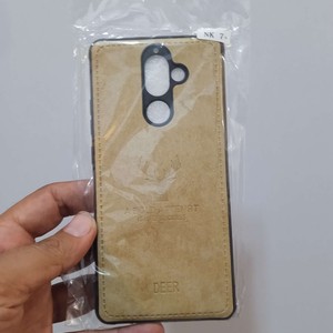 قاب چرمی پارچه ای گوشی  نوکیا 7 پلاس Nokia 7 plus