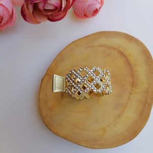 گیره مو سامورایی دم اسبی نگینی