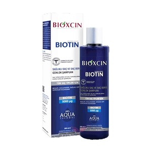 شامپو ضد ریزش روزانه بیوکسین مدل BIOTIN حجم 300 میل
