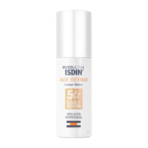 کرم ضد آفتاب بی رنگ ایزدین مدل AGE REPAIR حاوی SPF50 حجم 50 میل