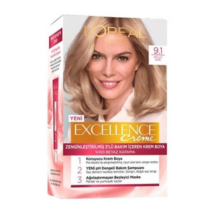 کیت رنگ موی لورال پاریس مدل Excellence شماره 9.1