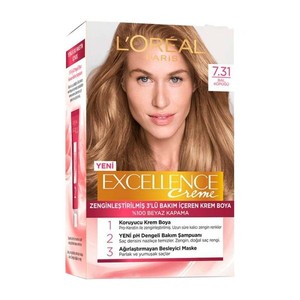 کیت رنگ موی لورال پاریس مدل Excellence شماره 7.31