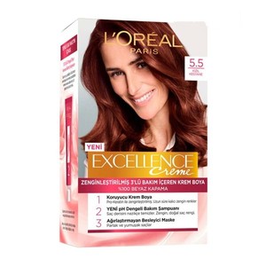 کیت رنگ موی لورال پاریس مدل Excellence شماره 5.5
